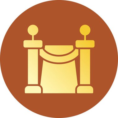  Kırmızı Halı Yaratıcı Simgeler Tasarımı