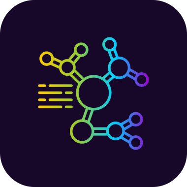 Moleküler Yapı Yaratıcı Simgeler Tasarımı