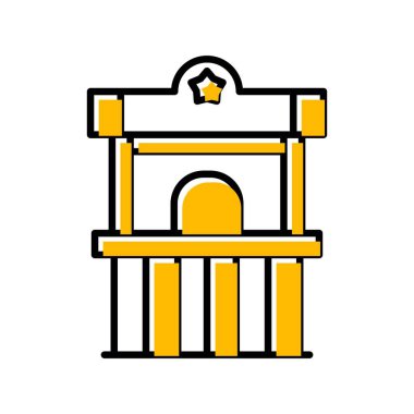 Bilet Kutusu Yaratıcı Simgeler Tasarımı