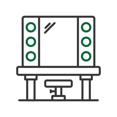 Soyunma Odası Yaratıcı Simgeler Tasarımı