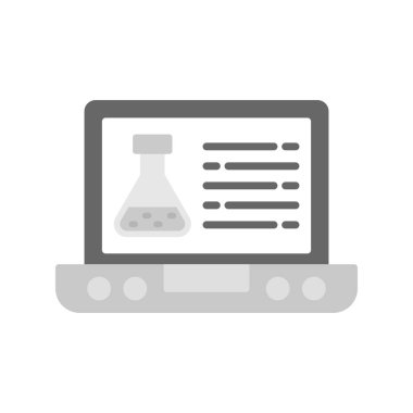 Laptop Yaratıcı Simgeler Tasarımı