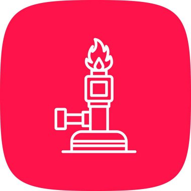  Bunsen Burner Yaratıcı Simgeler Tasarımı