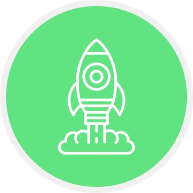 Roket Yaratıcı Simgeler Tasarımı