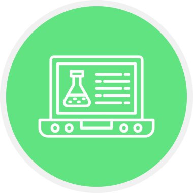 Laptop Yaratıcı Simgeler Tasarımı