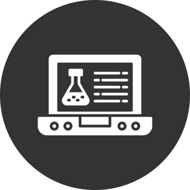 Laptop Yaratıcı Simgeler Tasarımı