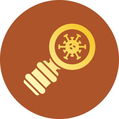 Mikroorganizma Yaratıcı Simgeler Desig