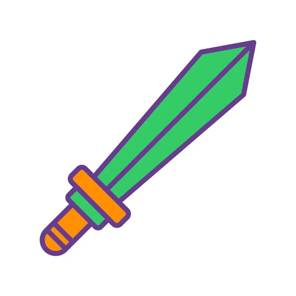 Sword Creative Icons Desig — Stock Vector