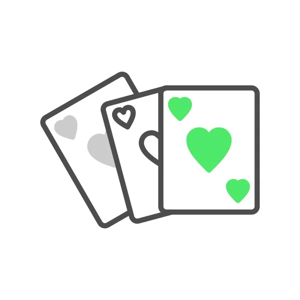 Poker Creative Icons Desig — Stock Vector
