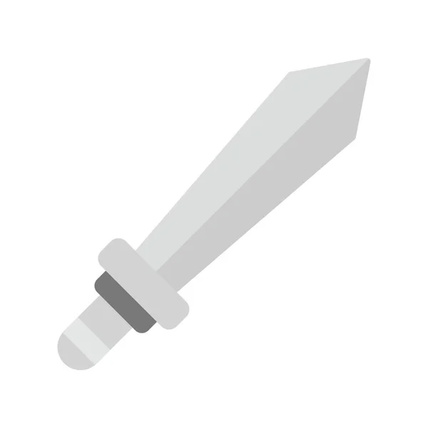 剣の創造的なアイコンのデザイン — ストックベクタ