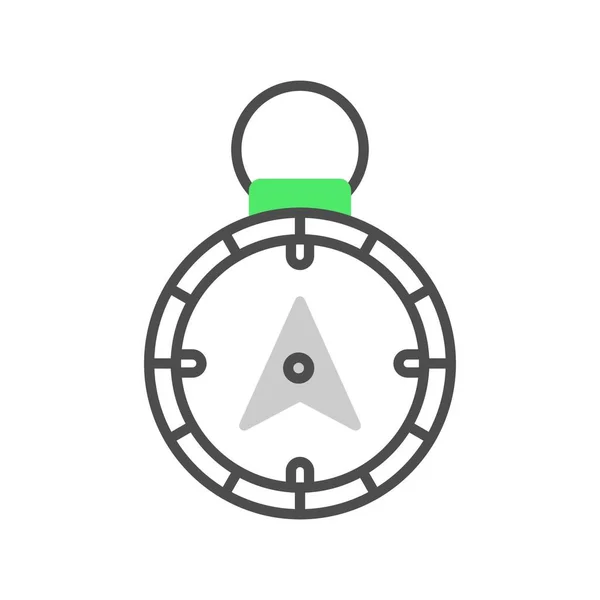 Compass Creative Icons Desig — Stock Vector