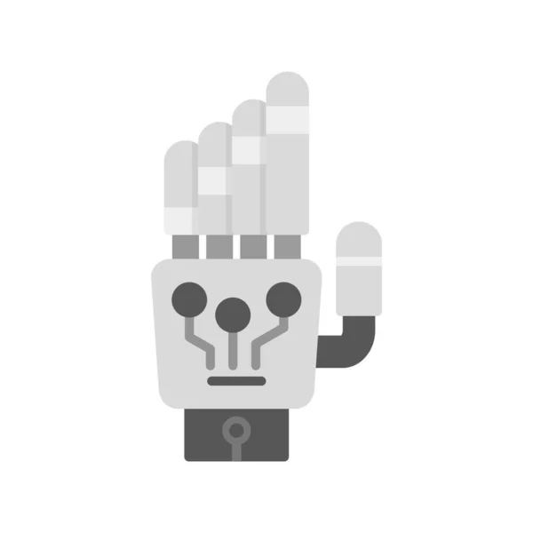 Robot Hand Creative Icons Desig — Stockový vektor