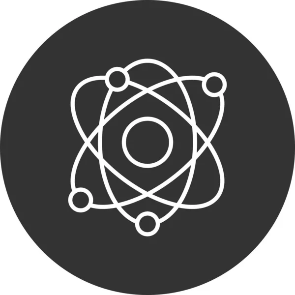 Atom Creative Icons Desig — Stock vektor