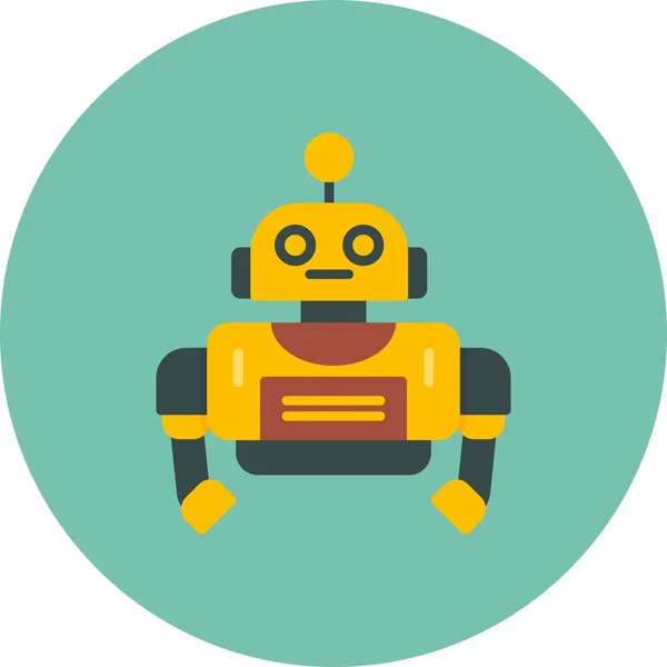 Robot Creative Icons Desig — Vetor de Stock