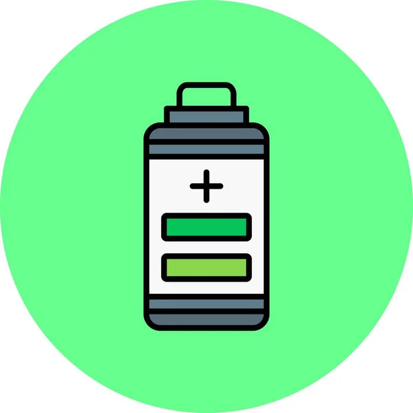 Battery Creative Icons Desig — 图库矢量图片