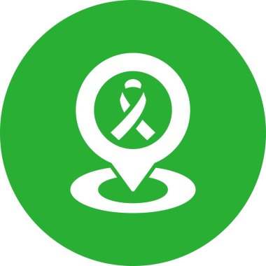 Harita Konumu Yaratıcı Simgeler Tasarımı