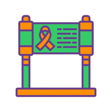 Farkındalık Günü Yaratıcı Simgeler Tasarımı