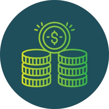 Coin Creative Icons Desig