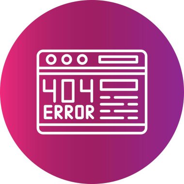 404 Hata Yaratıcı Simgeler Tasarımı