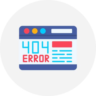 404 Hata Yaratıcı Simgeler Tasarımı