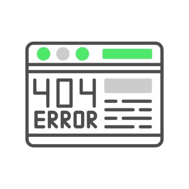 404 Hata Yaratıcı Simgeler Tasarımı