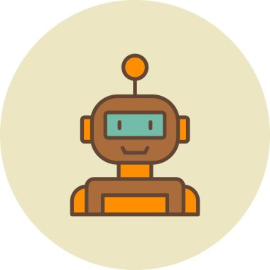  Robot Yaratıcı Simgeler Tasarımı