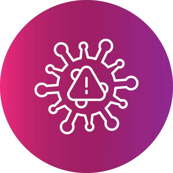 Virus Creative Icons Desig — Stockový vektor