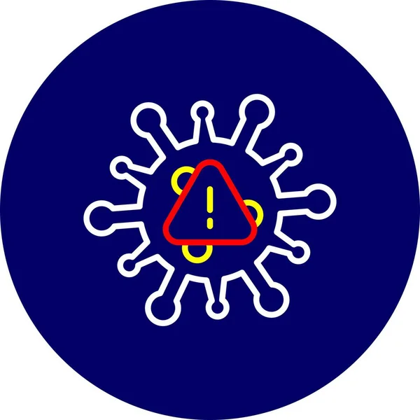 Virus Creative Icons Desig — Archivo Imágenes Vectoriales
