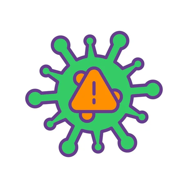 Virus Creative Icons Desig — Vector de stock