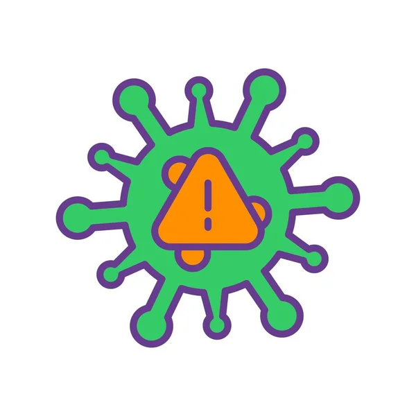 Virus Iconos Creativos Desig — Vector de stock