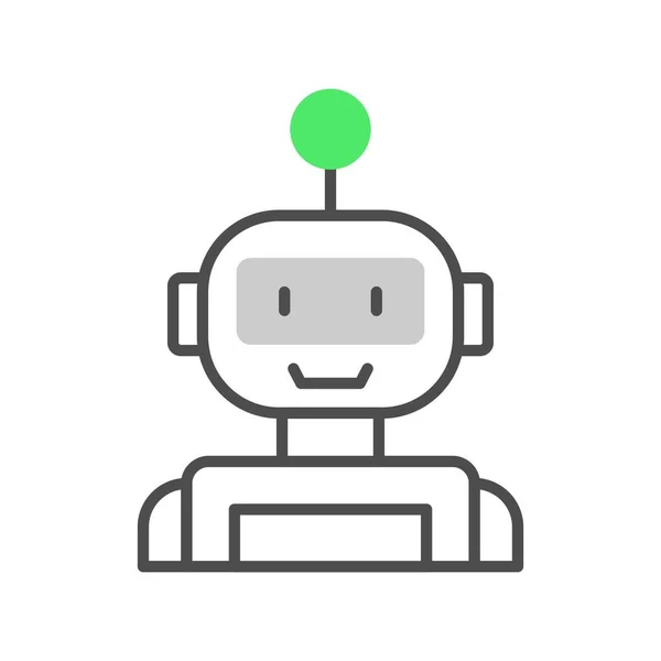 Icônes Créatives Bot Desig — Image vectorielle