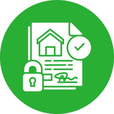 Home Insurance Creative Icons Desig