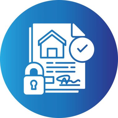  Home Insurance Creative Icons Desig