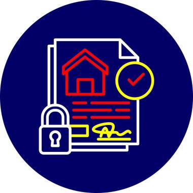  Home Insurance Creative Icons Desig