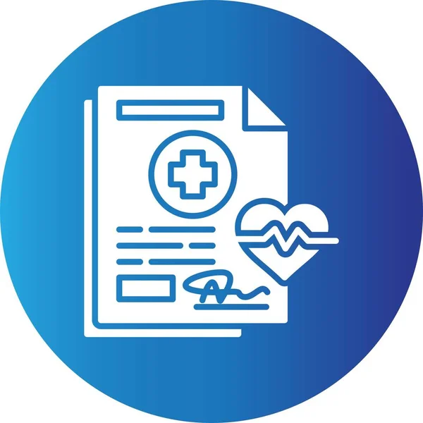 Health Insurance Creative Icons Desig — Stock Vector