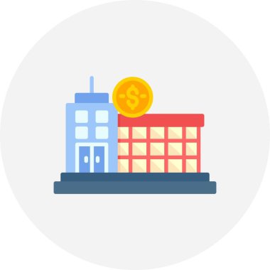 İş Merkezi Yaratıcı Simgeler Tasarımı