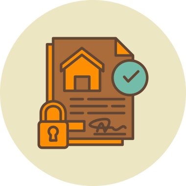  Home Insurance Creative Icons Desig