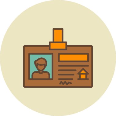  Id Card Creative Icons Desig