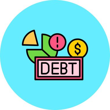  Debt Creative Icons Desig