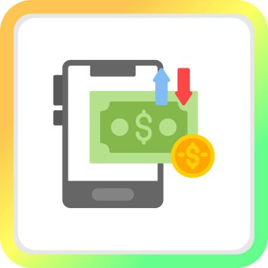 Para Aktarımı Yaratıcı Simgeler Tasarımı