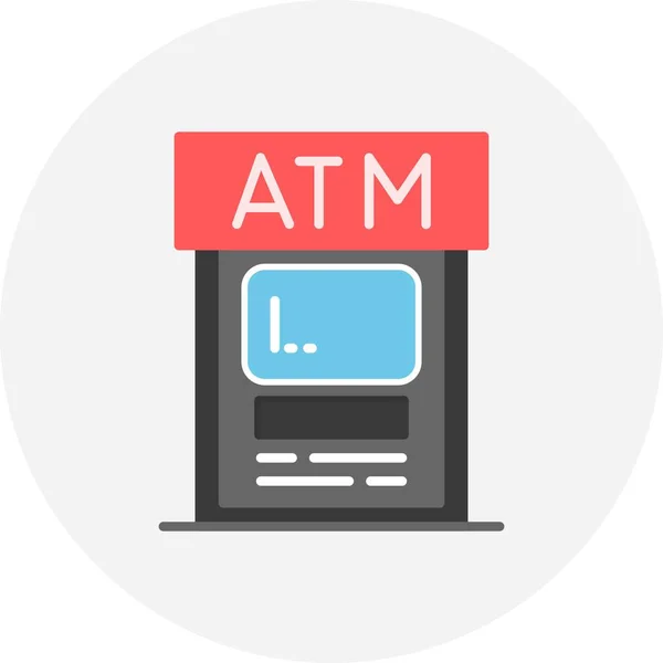 Atm Creative Icons Desig — Stock Vector