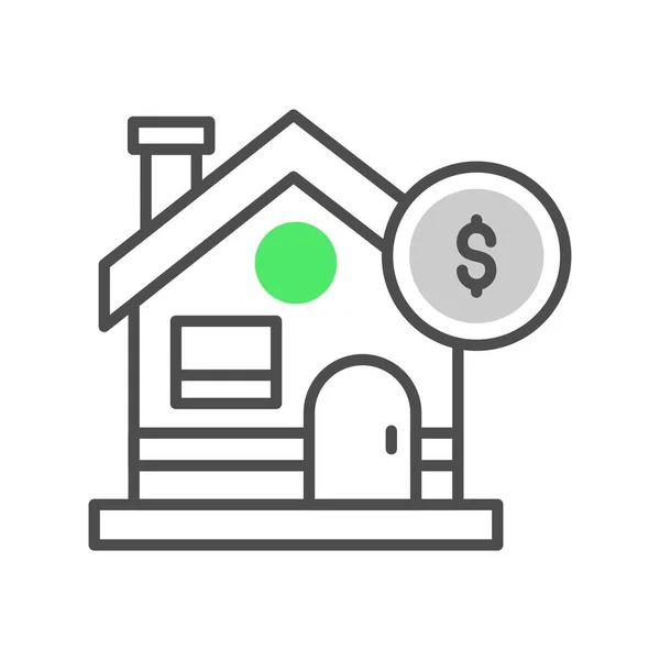 Mortgage Creative Icons Desig — Stock Vector