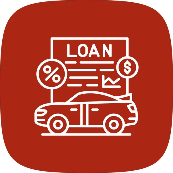 Car Loan Creative Εικόνες Desig — Διανυσματικό Αρχείο