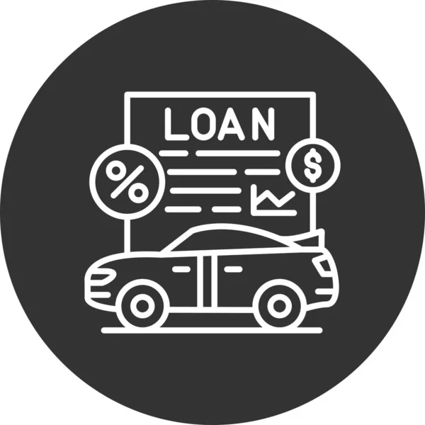 Car Loan Creative Εικόνες Desig — Διανυσματικό Αρχείο