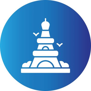 Eyfel Kulesi Yaratıcı Simgeler Masası