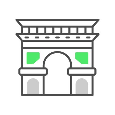 Ark De Triomphe Yaratıcı Simgeler Tasarımı