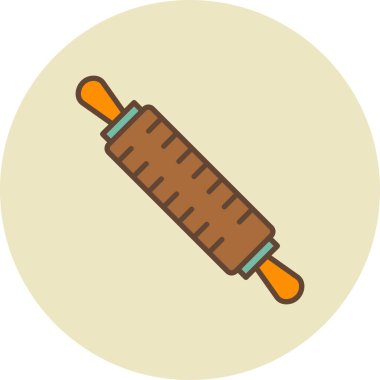 Rolling Pin Creative Icons Desig