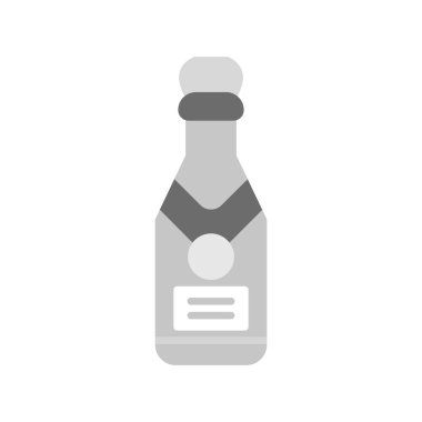 Şampanya Yaratıcı Simgeler Tasarımı