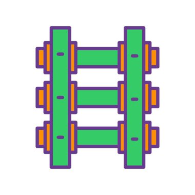  Tren İzleri Yaratıcı Simgeler Desig