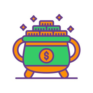 Altın Çömlek Yaratıcı Simgeler Tasarımı