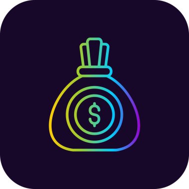 Money Bag Creative Icons Desig